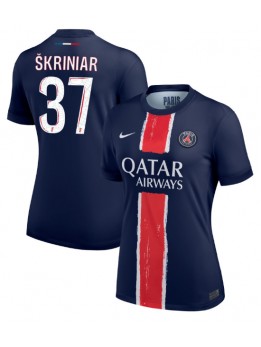 Paris Saint-Germain Milan Skriniar #37 Replika Hemmakläder Dam 2024-25 Kortärmad